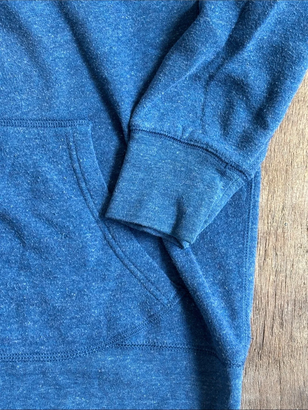 J Crew Men’s XL Blue Hooded Sweatshirt